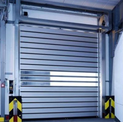 Hoog beveiligde thermische isolatie Snelle roldeuren Gemakkelijk te installeren High Duty Steel Structure Industrial Snelle beveiliging